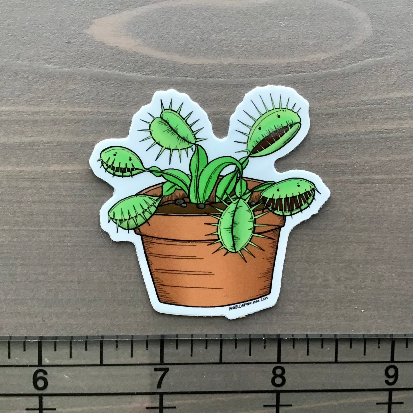 Vinyl Sticker - Carnivorous Plant