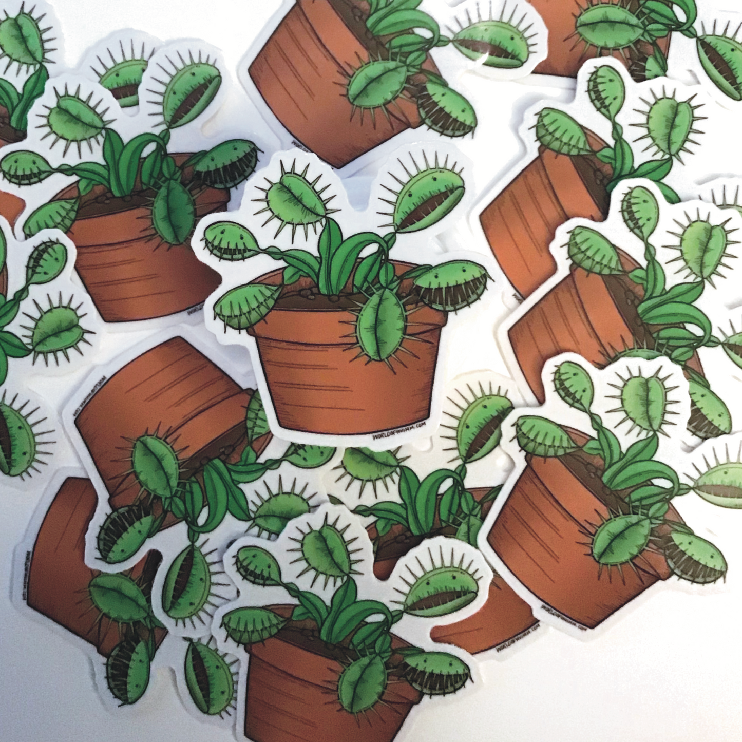 Vinyl Sticker - Carnivorous Plant
