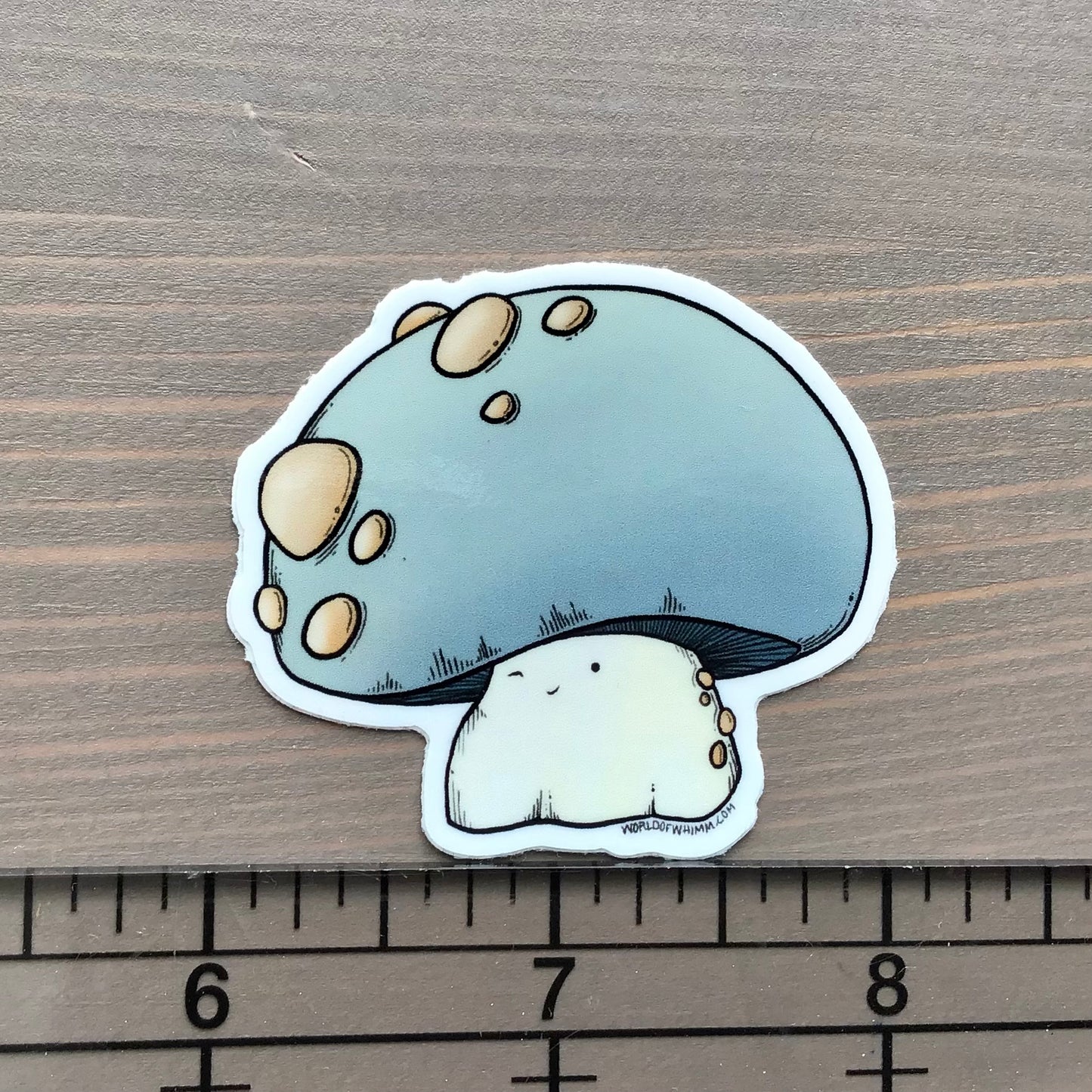 Vinyl Sticker - Winking Mushroom