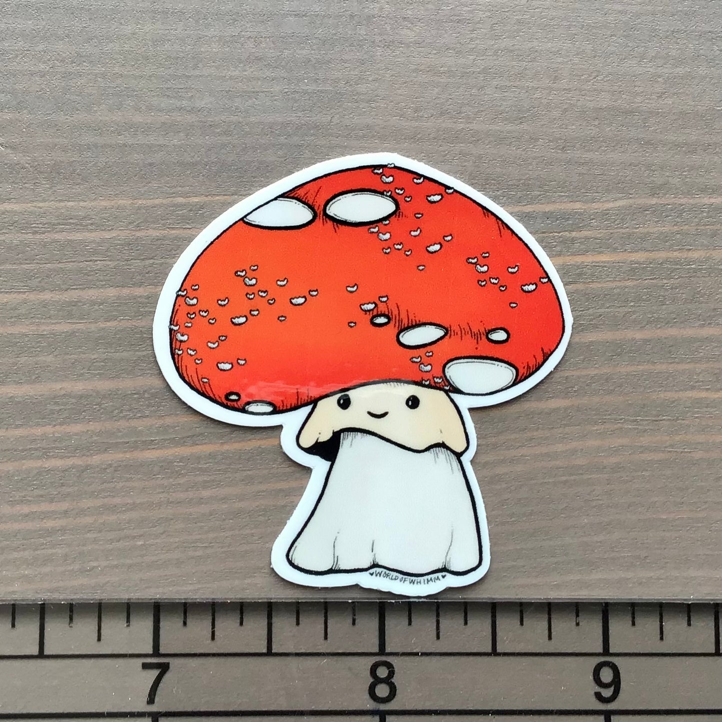 Vinyl Sticker - Little Red Mushroom